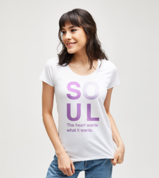 Soul Mate Çift Tişörtü Kadın