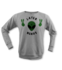 Uzayli alien later tisort erkek sweatshirt on3